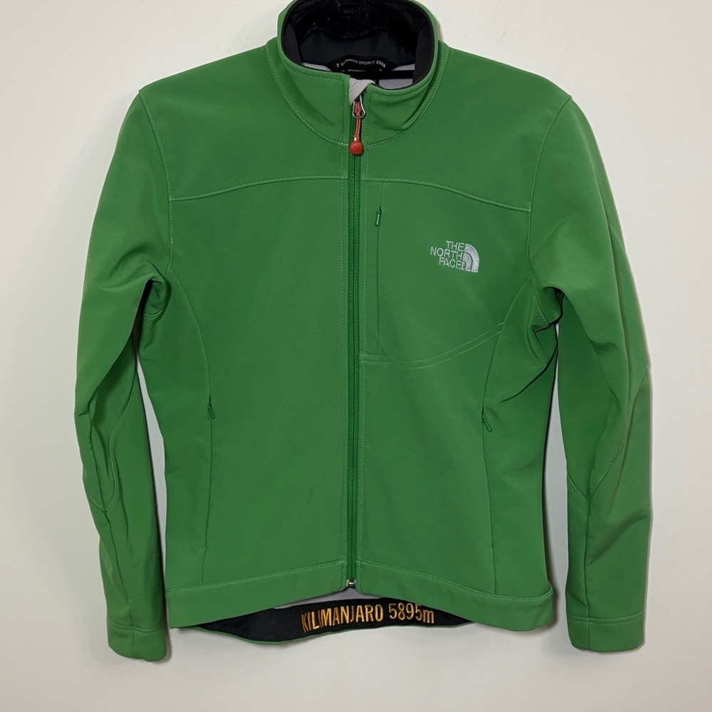 The North Face Green Softshell Jacket